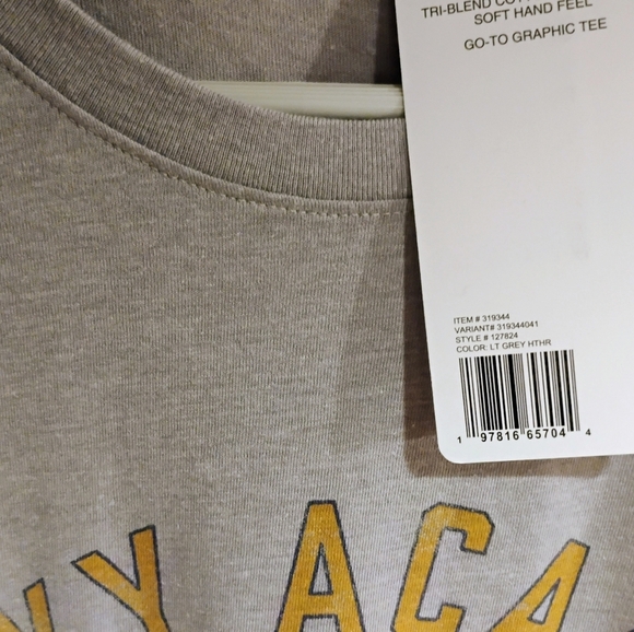 NWT AUTHENTIC VINTAGE STYLE SHORT SLEEVE SCREEN T-SHIRT, LARGE, UNI-SEX! - Picture 2 of 6